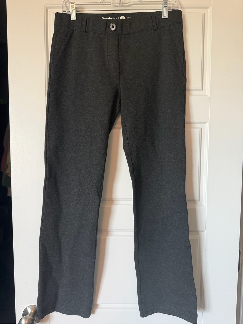 Betabrand Straight-Leg Dress Pants